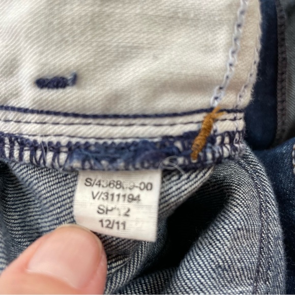 Banana Republic Dark Wash Skinny Jeans.  Size 27R - Picture 5 of 7